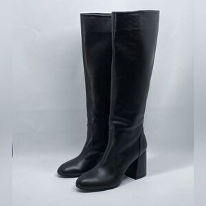 Stuart Weitzman Block Heel Mid Calf Boot size 6